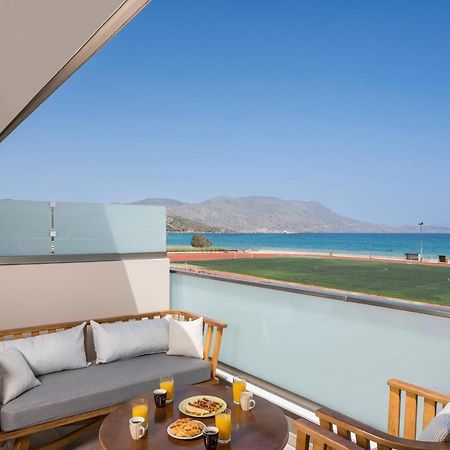 Indigo Blue Seaside Deluxe Apartments Kíssamos Eksteriør billede