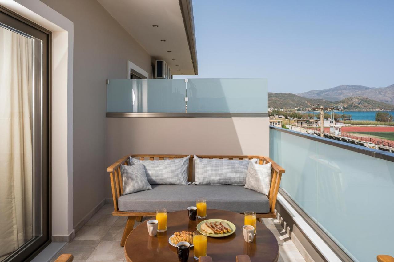 Indigo Blue Seaside Deluxe Apartments Kíssamos Eksteriør billede