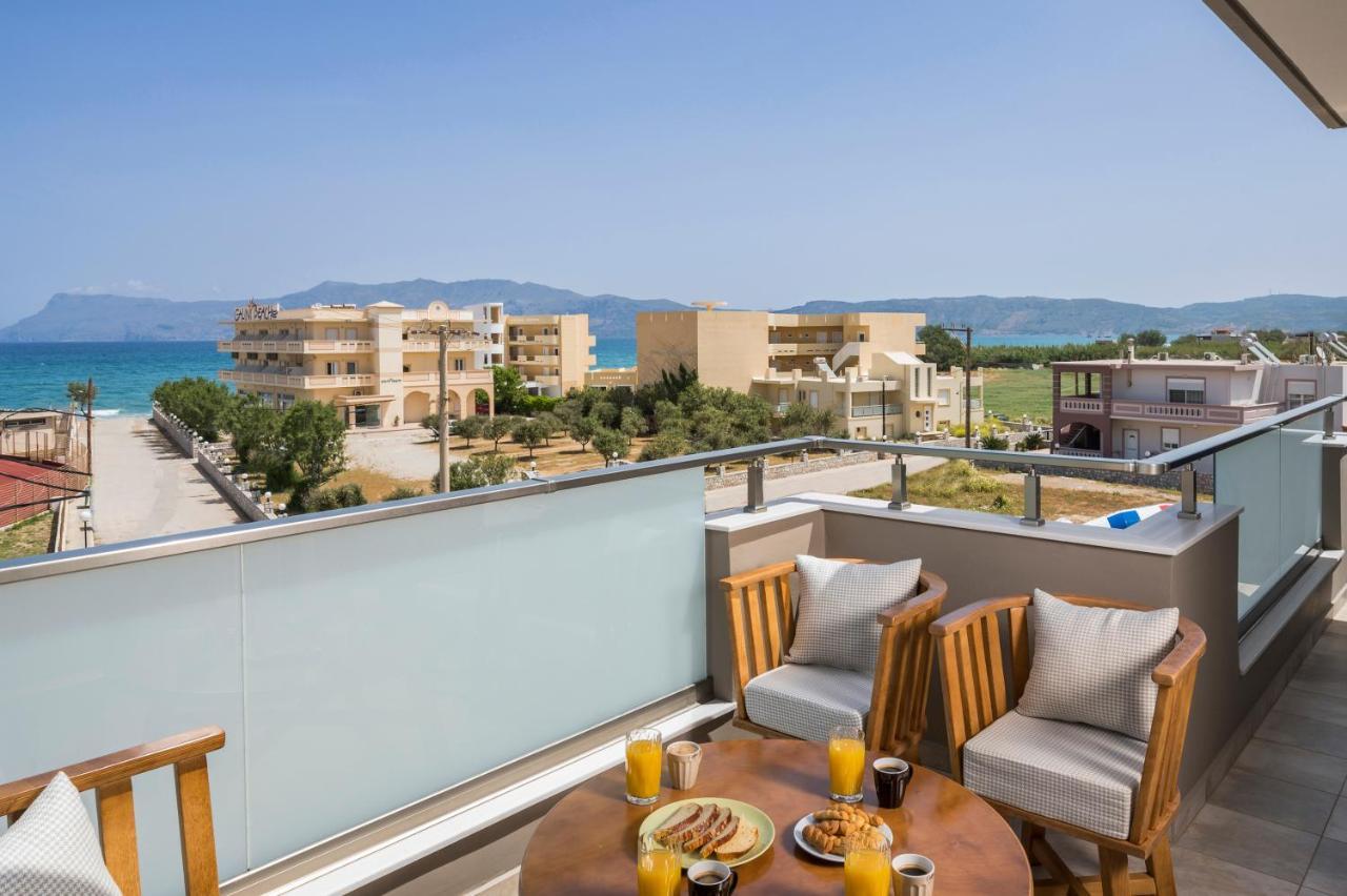 Indigo Blue Seaside Deluxe Apartments Kíssamos Eksteriør billede