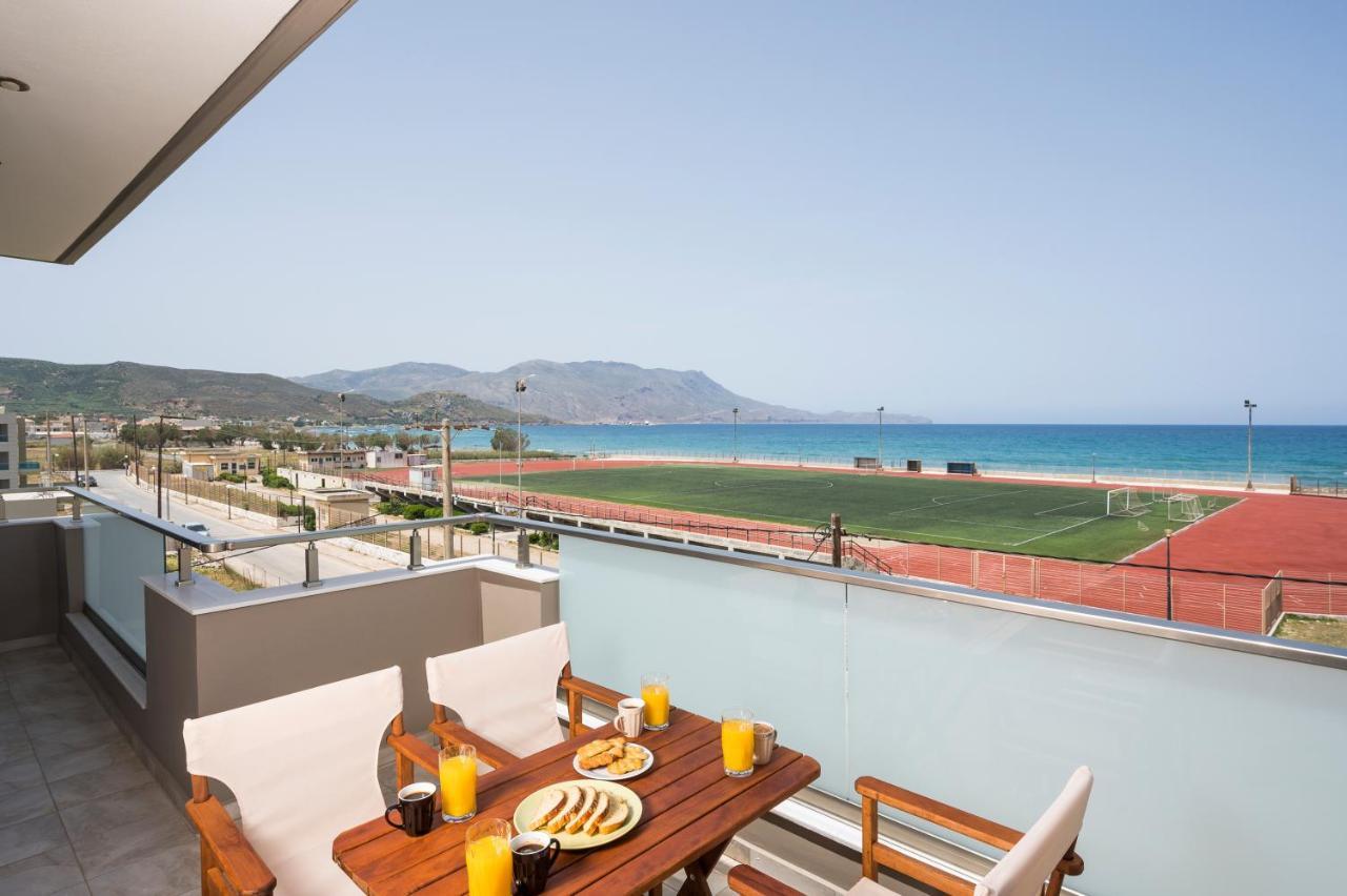 Indigo Blue Seaside Deluxe Apartments Kíssamos Eksteriør billede